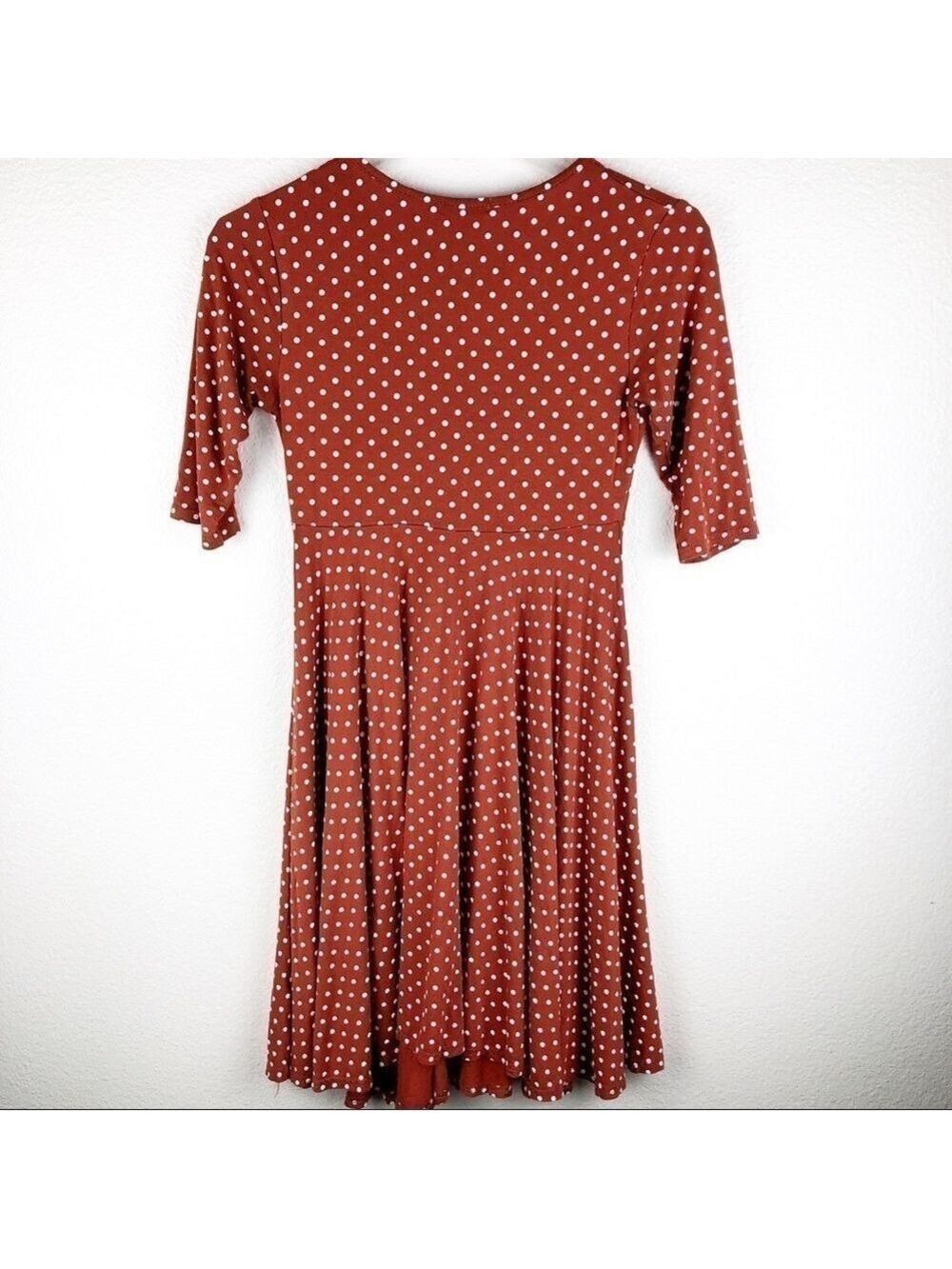 Women’s Boohoo Polka Dots Dress Size 4 Small - Picture 6 of 7